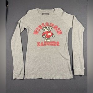 Campus Heritage Wisconsin Badgers Long Sleeve Tee - Women’s Medium